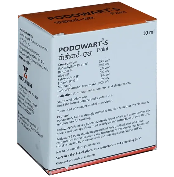 podowart s paint solution 10 ml
